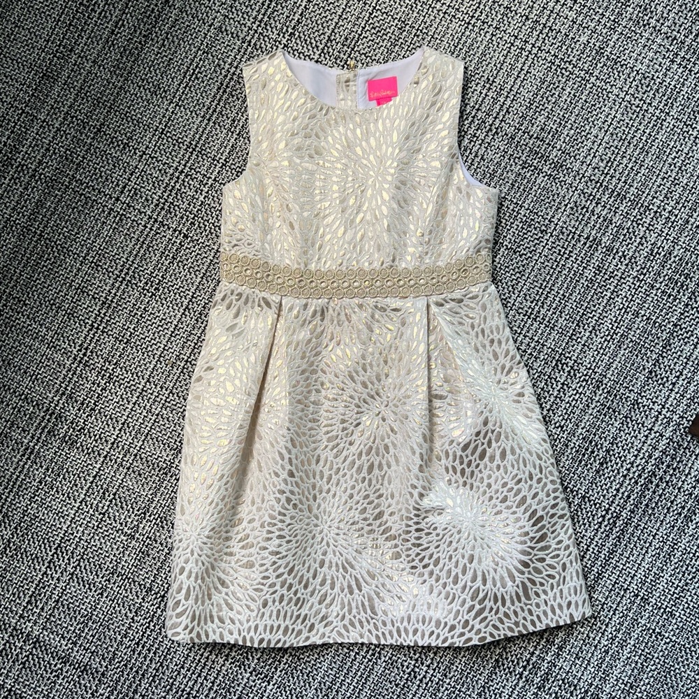 Shimmer girls dress